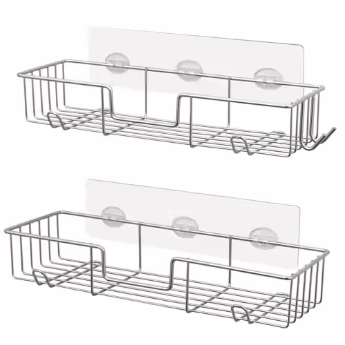 AmazerBath Adhesive Shower Caddy