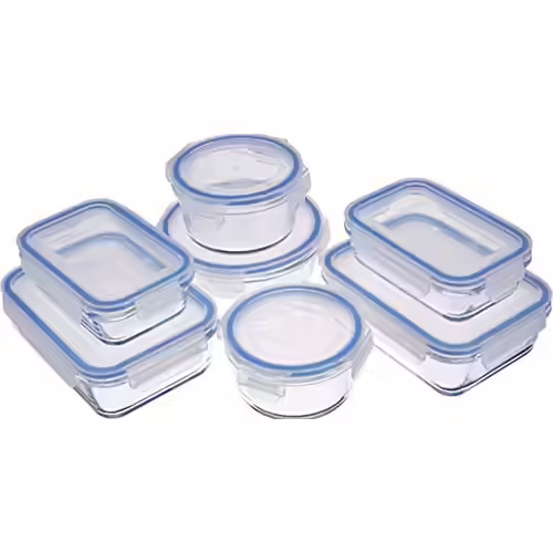 Amazon Basics Glass Storage Containers