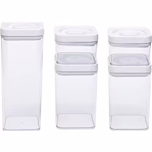Amazon Basics Square Food Storage Containers