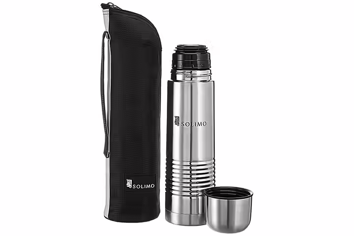 Amazon Brand Solimo Thermal Stainless Steel Flask