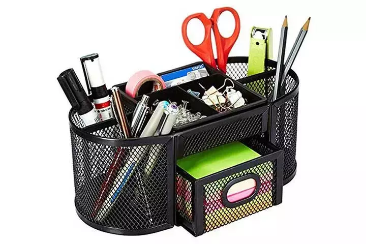 AmazonBasics Mesh Desk Organizer