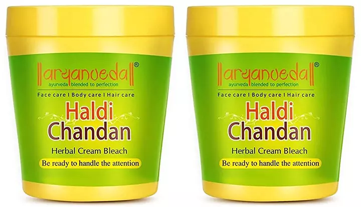 Aryanveda Herbals Haldi Chandan Bleach Cream