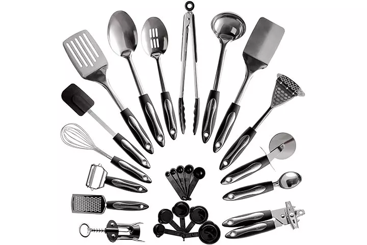 Asani Stainless Steel Kitchen Utensil Set