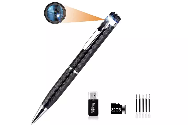 Atefa Hidden Spy Camera Pen