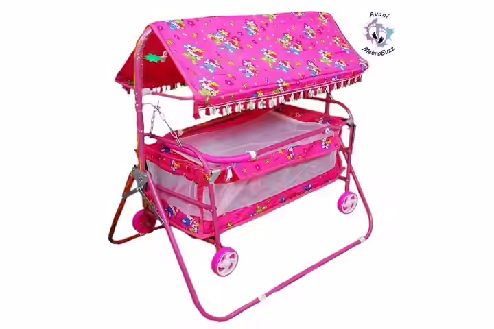 Avani Metrobuzz Baby Crib and Cradle Two in One