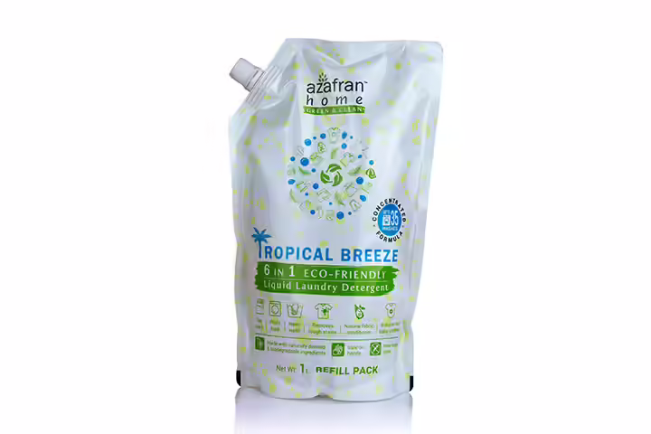Azafran Tropical Breeze 6 in 1 Eco-friendly Liquid Laundry Detergent