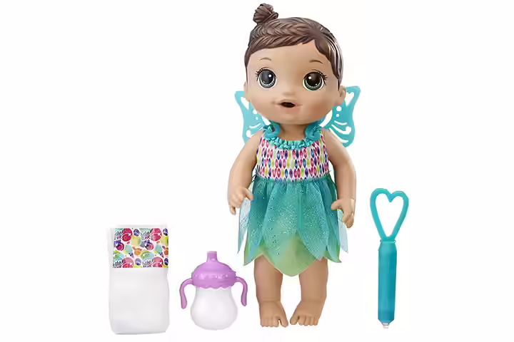 Baby Alive Face Paint Fairy Brunette