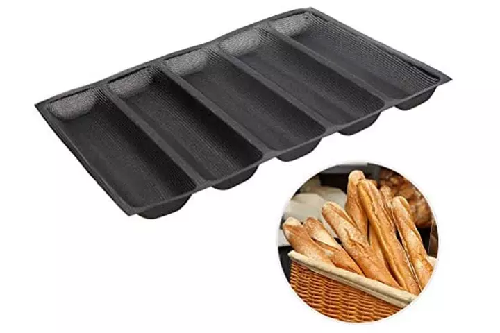 Baker Boutique Silicone Baguette Pan