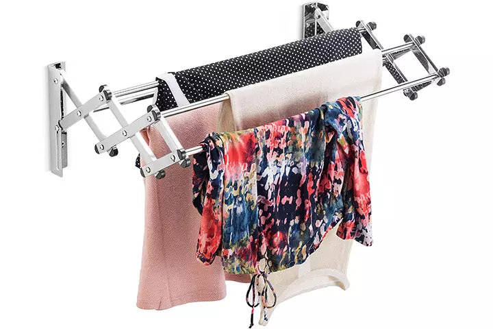 Bartnelli Accordion Wall Mounted Drying Rack