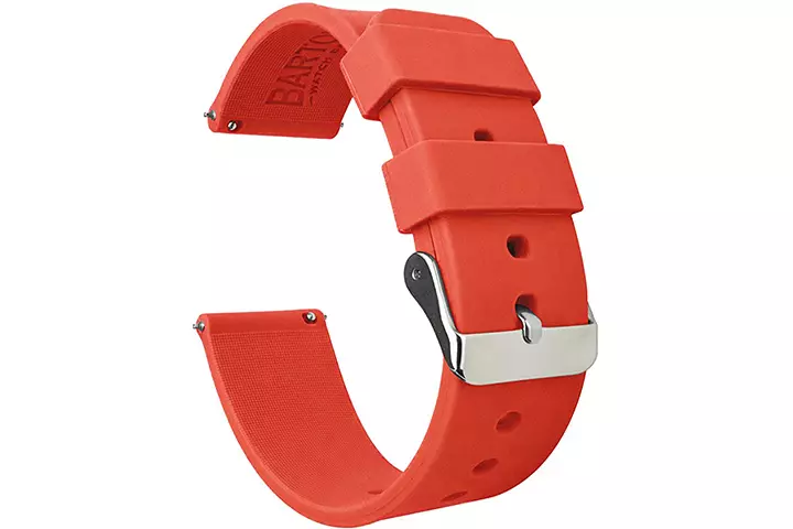 Barton Watch Brands Soft Silicone Rubber Watch Straps