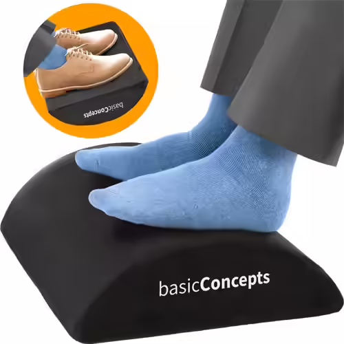 BasicConcepts Foot Rest For Under Desk