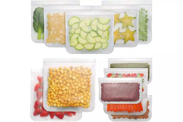 Bayco Reusable Food Storage Bags