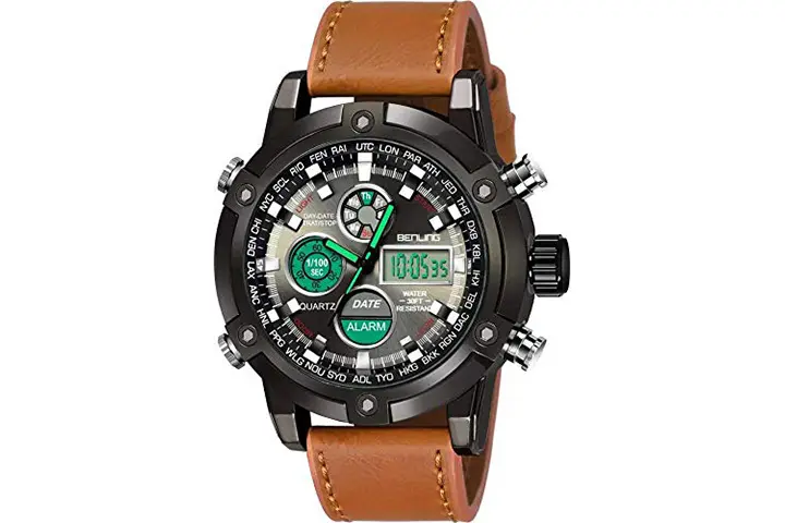 Benling Black Dial Men's Watch Sports Watch