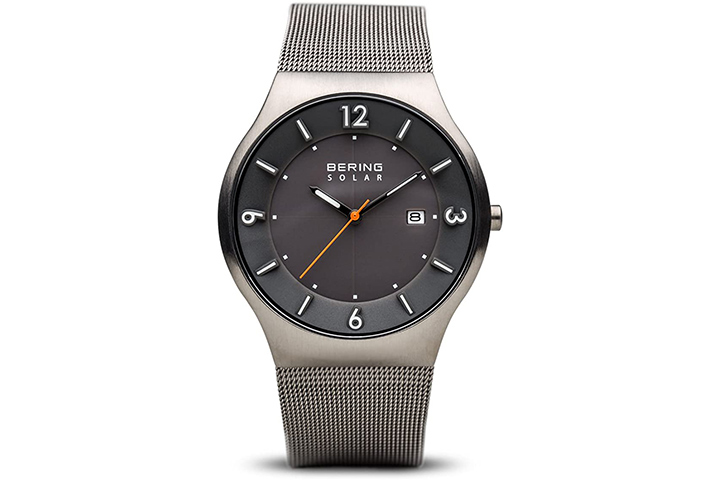 Bering Time Men's Solar Slim Watch