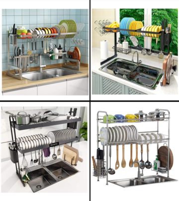 15 Best Over-The-Sink Dish Racks For Your Kitchen In 2024