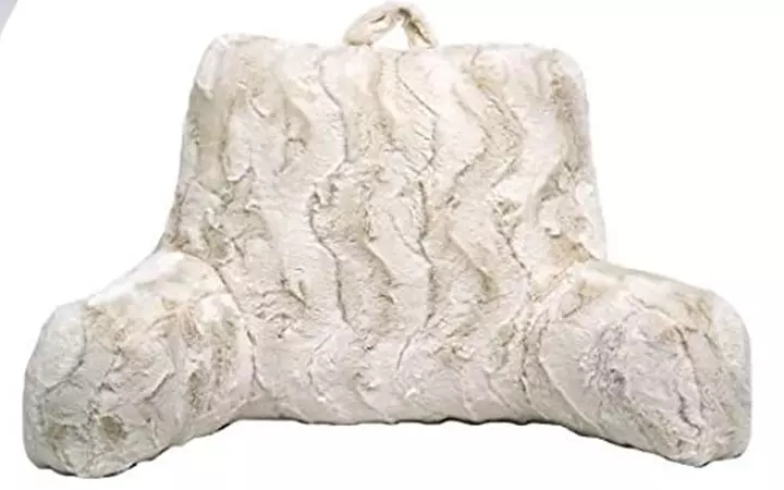 Better Homes and Gardens Faux Fur Backrest Pillow