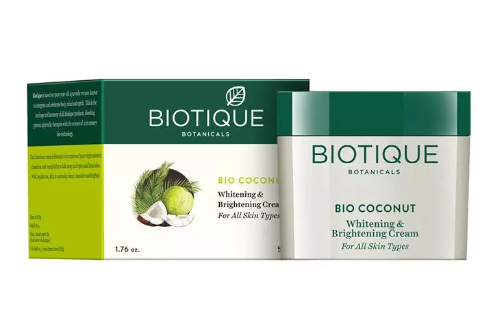 Biotique Bio Coconut Whitening and Brightening Cream