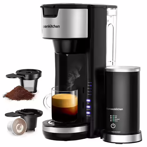Bonsenkitchen Single Serve Coffee Maker
