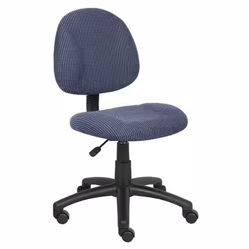Boss Perfect Posture Deluxe Office Task Armless Chair