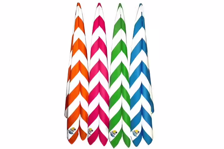 Bright Beach by LudereBeach Towels