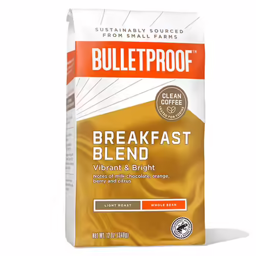 Bulletproof Breakfast Blend Whole Bean Coffee