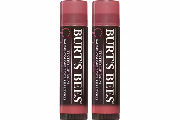 Burt’s Bees Tinted Lip Balm- Rose
