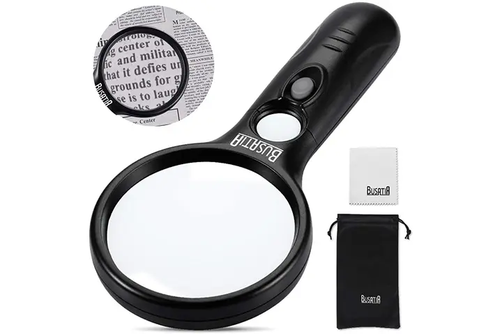 BusatiaLED Illuminated Magnifier