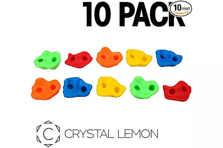 C Crystal Lemon Textured Rock Climbing