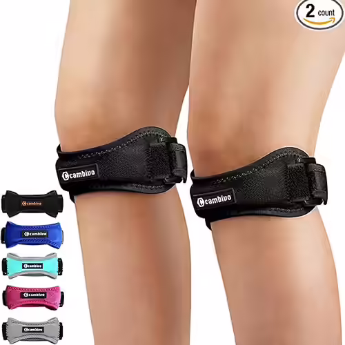 CAMBIVO Patella Knee Strap - Black