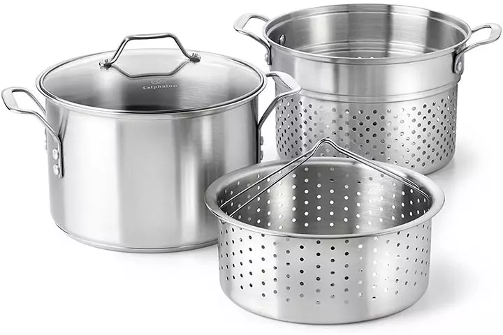 Calphalon Classic Stainless Steel Stock Pot