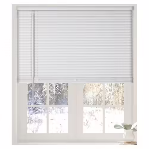 Calyx Interiors Cordless Vinyl Mini Blinds