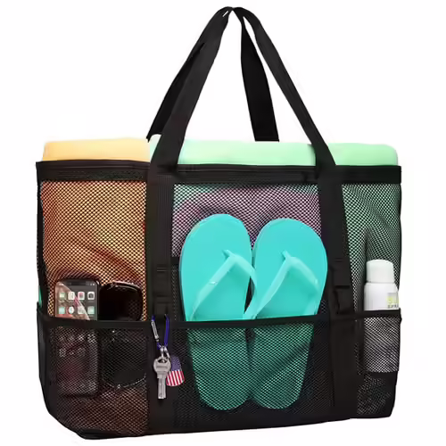 Cambond Oversized Mesh Beach Bag