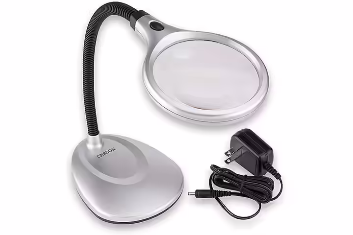 Carson DeskBrite 200 LED Magnifier