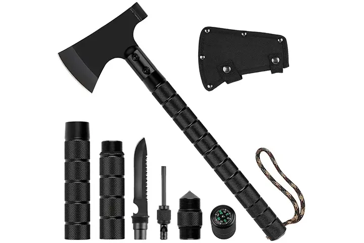 Casavida Survival Hatchet Camping Axe Hunting Set