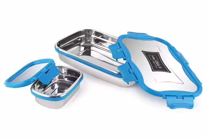 Cello Click-It Steel Tiffin