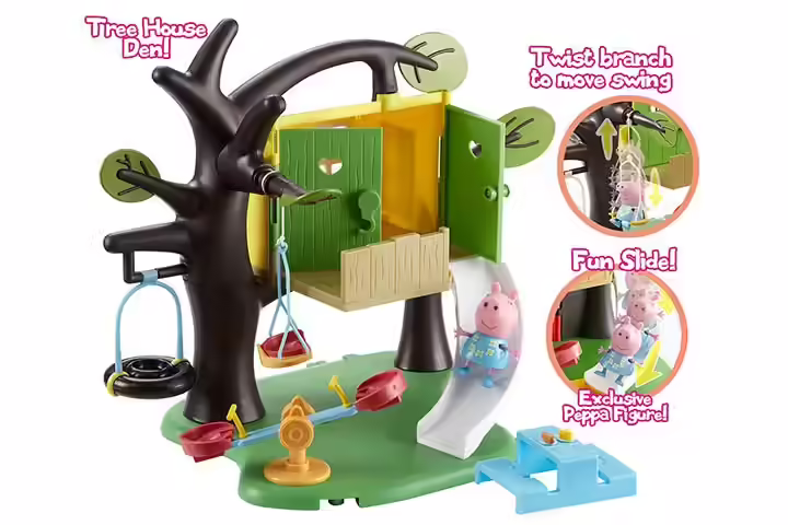 Character Options Peppa Pig Tree House Playset