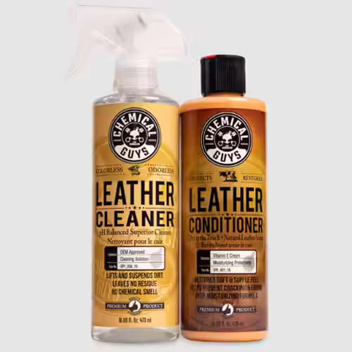 Chemical Guys Leather Cleaner and Leather Conditioner Kit