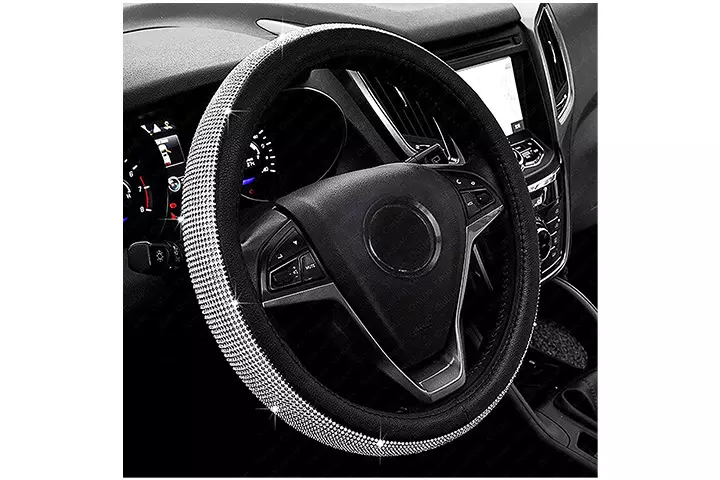 ChuLian Bling Bling Diamond Steering Wheel Cover