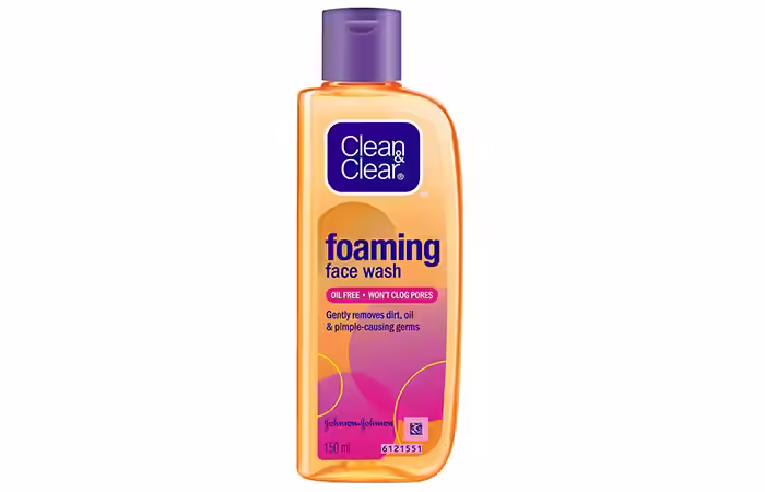 Clean & Clear Foaming Face Wash - Face Washes For Oily Skin
