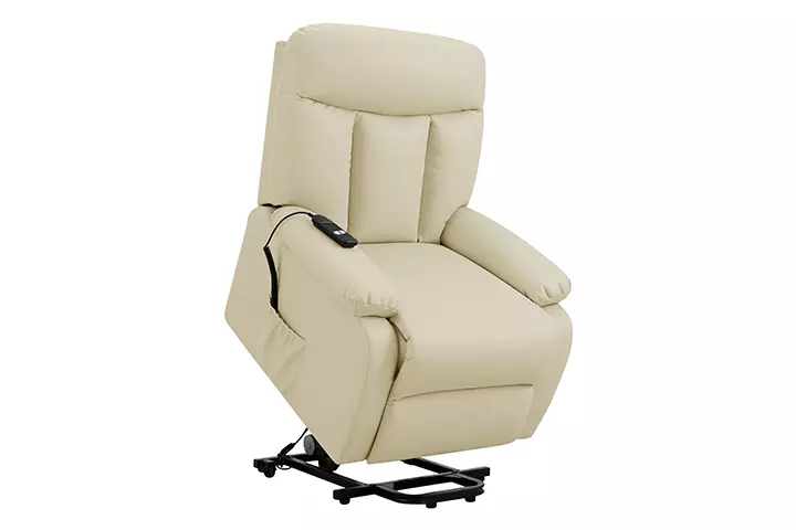 Domesis Renu Leather Power Lift Chair Recliner