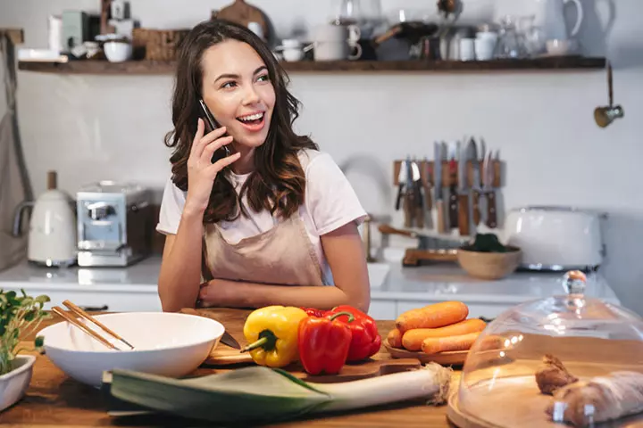 Cook together, long distance relationship activity