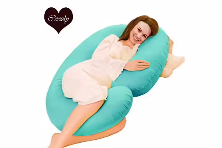 Coozly Premium Lyte C Shaped Pregnancy Pillow