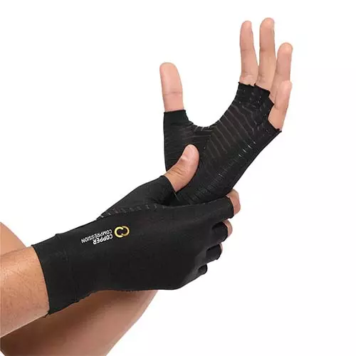 Copper Compression Arthritis Gloves