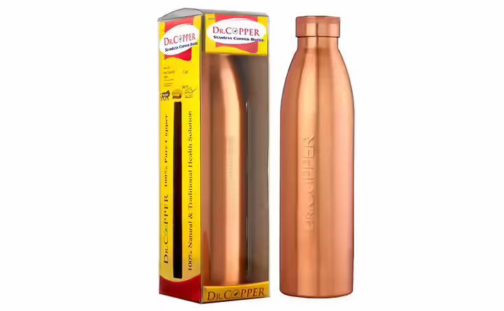 Copper Seamless Copper Bottle