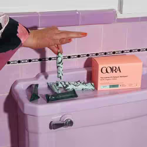 Cora Organic Comfort Fit Tampon