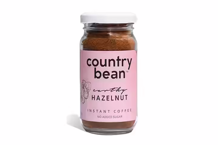 Country Bean Earthy Hazelnut Instant Coffee