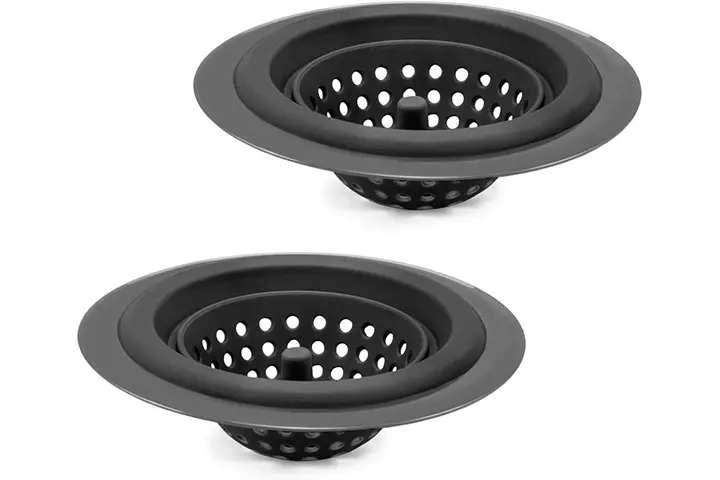 Country Kitchen Set of 2 Sink Strainers