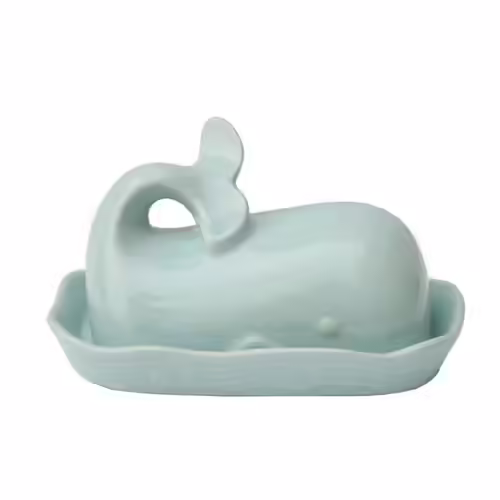 Creative Co-op Stoneware Butter Dish