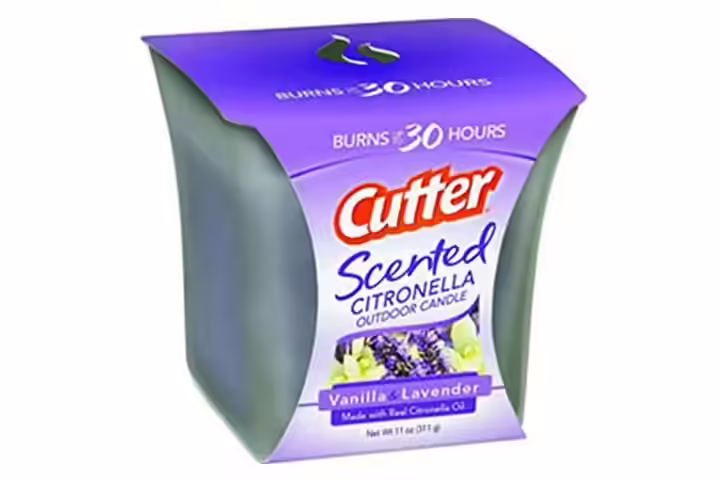 Cutter Scented Citronella Outdoor Candle