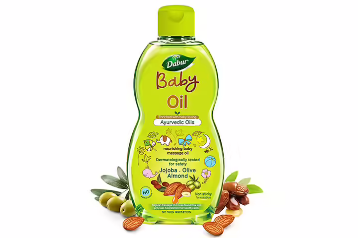 Dabur Baby Oil Non - Sticky Baby Massage Oil